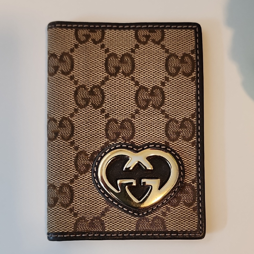 Gucci Brown and Tan Wallet